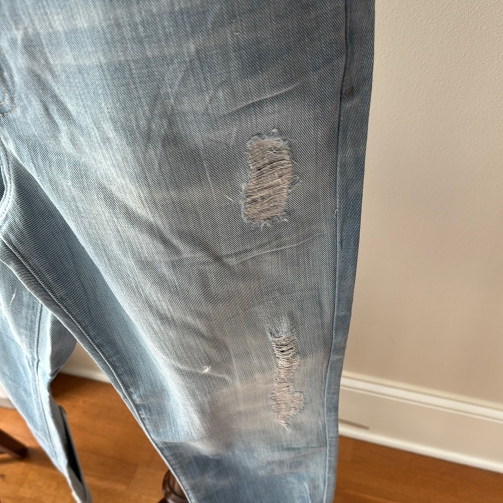 Calvin Klein Blue Boyfriend Jeans Relaxed Fit - Picture 3 of 5